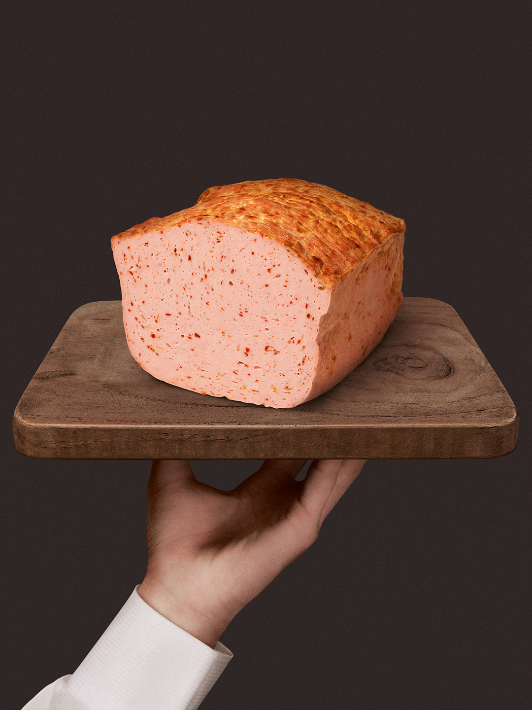 Pfefferoni-Leberkäse